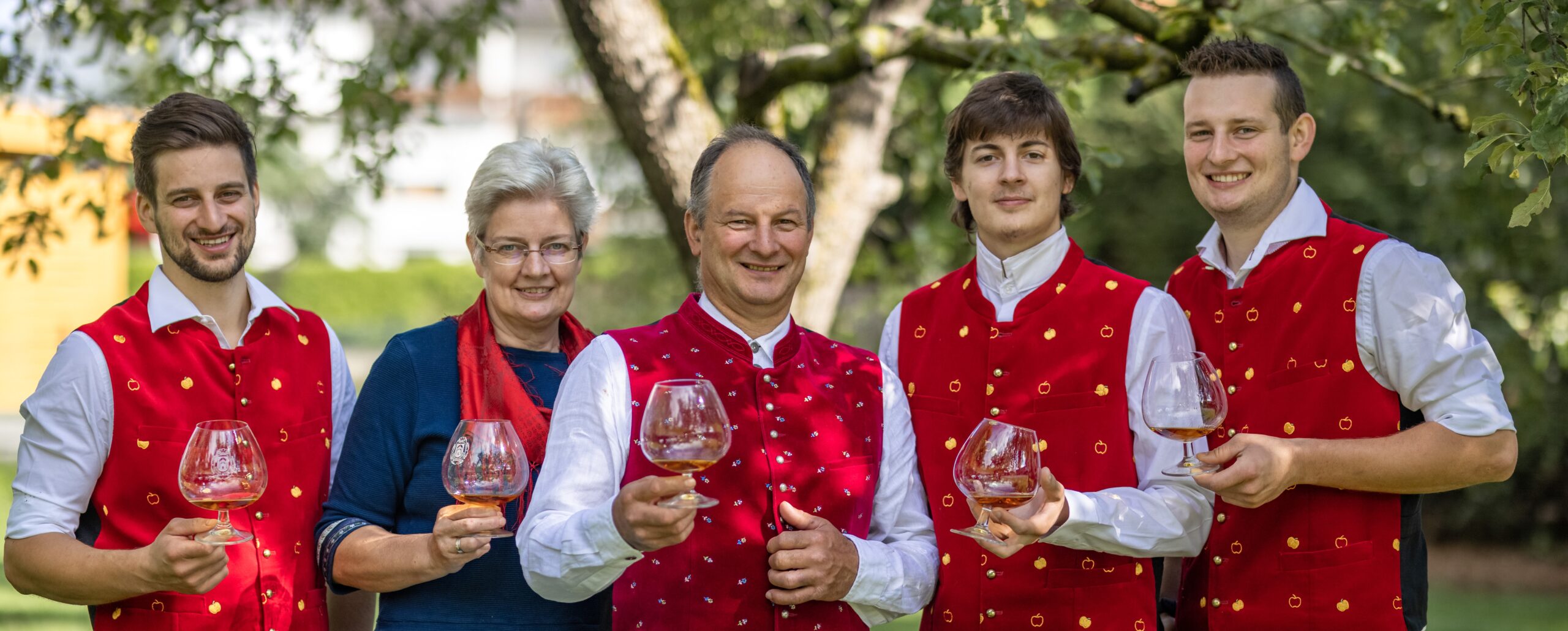 Familie Egger von der Buschenschank Egger in Spittal an der Drau